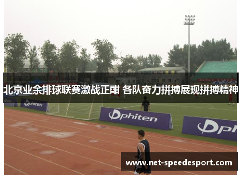 北京业余排球联赛激战正酣 各队奋力拼搏展现拼搏精神