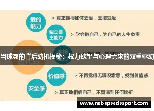 当球霸的背后动机揭秘：权力欲望与心理需求的双重驱动